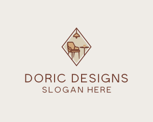 Furniture Chair Fixture logo design