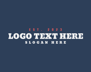 Branding - Hipster Retro Startup logo design