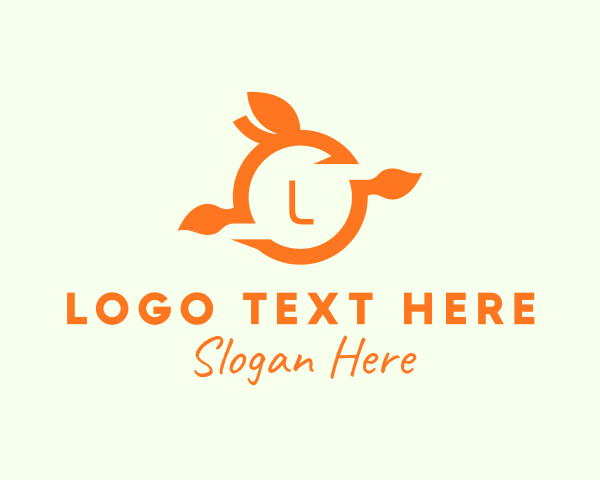 Vitality - Orange Fruit Fresh Citrus logo design