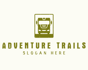 Old Delivery Truck logo design