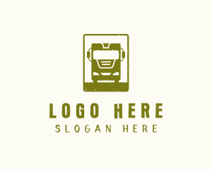 Delivery Truck - Old Delivery Truck logo design