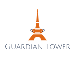 Orange Tower Price Tag logo design