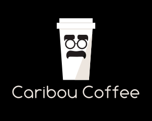 Coffee Cup Cartoon logo design