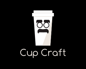 Cup - Coffee Cup Cartoon logo design