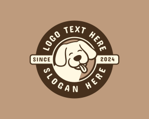 Canine - Pet Dog Smile logo design