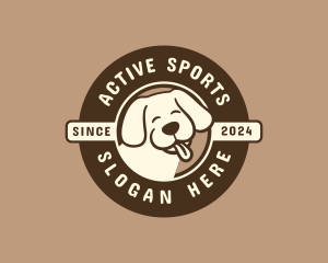 Pet Dog Smile Logo