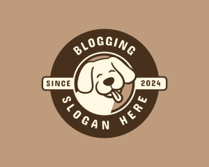 Pet Dog Smile Logo