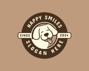 Pet Dog Smile logo design