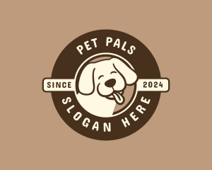 Pet Dog Smile logo design