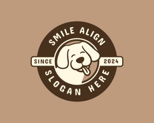 Pet Dog Smile logo design