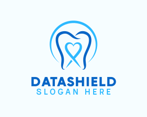 Heart Tooth Dentist Logo