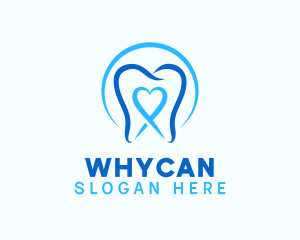 Oral Care - Heart Tooth Dentist logo design
