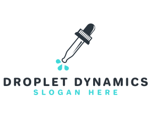 Dropper - Abstract Liquid Dropper logo design