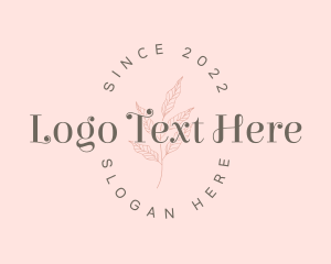 Flower - Nature Wellness Spa logo design