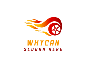 Fire Wheel Automotive Logo