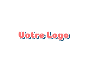 Woman - Bold Chunky Wordmark logo design