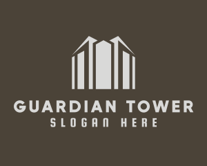 Gray Condominium Tower logo design