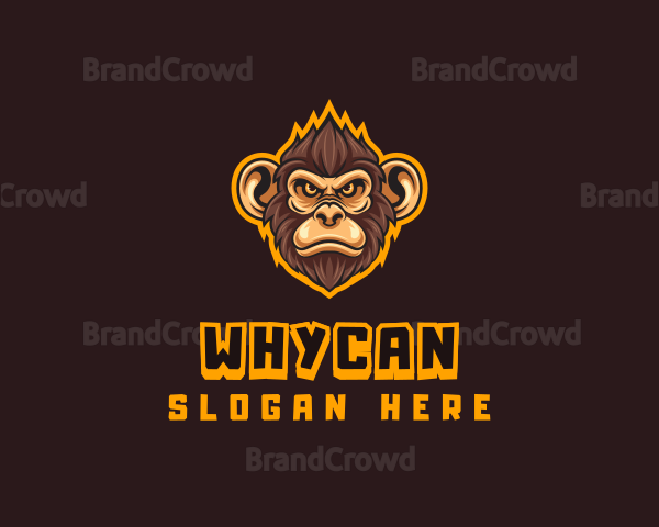 Monkey Gaming Avatar Logo