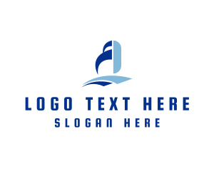 Financing - Professional Modern Letter A logo design