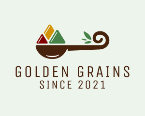 Grains - Herb Cooking Spices logo design