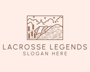 Outdoor Wilderness Landscape logo design