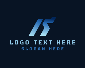 App - Digital Tech Letter K logo design