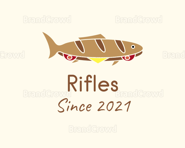 Baguette Fish Sandwich Logo