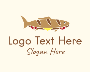 Baguette Fish Sandwich  Logo