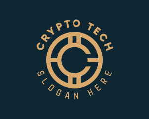Crypto - Crypto Finance Letter C logo design