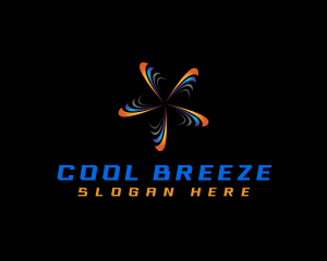 HVAC Air Conditioning logo design