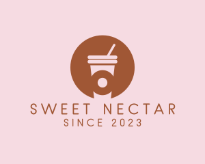 Donut Coffee Shop logo design