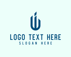Architecture - Building Firm Letter W logo design