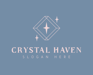 Minimalist Diamond Jewelry logo design