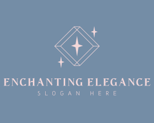 Charm - Minimalist Diamond Jewelry logo design