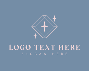 Minimalist Diamond Jewelry Logo