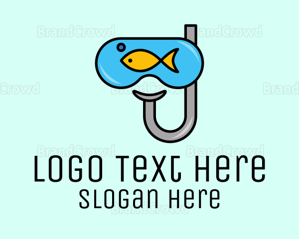 Fish Tank Aquarium Logo