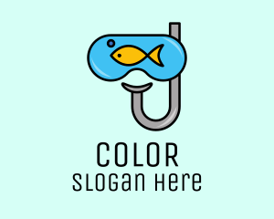 Fish Tank Aquarium Logo