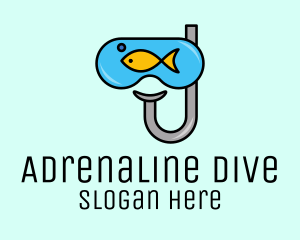 Fish Tank Aquarium logo design