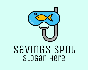 Fish Tank Aquarium logo design