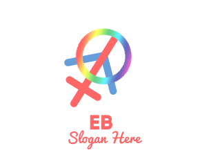 Gay Marriage - Peace Pride Symbol logo design