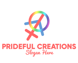 Pride - Peace Pride Symbol logo design