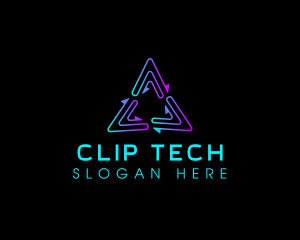 Pyramid Corporate Tech logo design