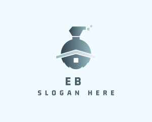 Home Cleaning Spray logo design