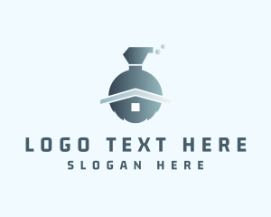 Cleaning - Home Cleaning Spray logo design