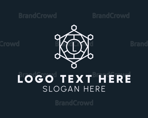 Hexagon Jewelry Boutique Logo