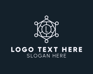 Monochrome - Hexagon Jewelry Boutique logo design