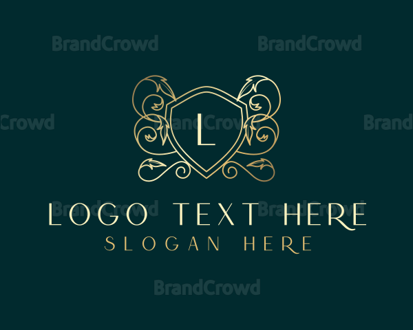 Shield Luxury Elegant Logo