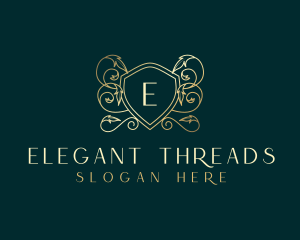 Shield Luxury Elegant logo design