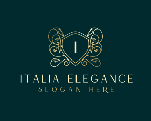 Shield Luxury Elegant logo design