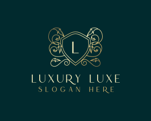 Shield Luxury Elegant logo design